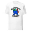 Mermaid Pockets Collect Coastal Evidence Graphic Tee mockup 5