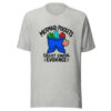 Mermaid Pockets Collect Coastal Evidence Graphic Tee mockup 7