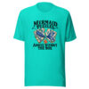 Mermaid Puzzles Arrive Without The Box Graphic Tee mockup 3 Mermaid Puzzles Arrive Without The Box Graphic Tee mockup 3