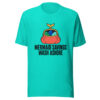 Mermaid Savings Wash Ashore Graphic Tee mockup 1 Mermaid Savings Wash Ashore Graphic Tee front view