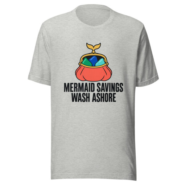 Mermaid Savings Wash Ashore Graphic Tee mockup 7 Mermaid Savings Wash Ashore Graphic Tee mockup 7