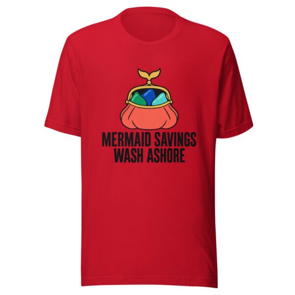 Mermaid Savings Wash Ashore Graphic Tee mockup 8 Mermaid Savings Wash Ashore Graphic Tee mockup 8