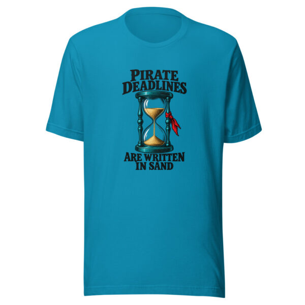 Pirate Deadlines Are Written In Sand Graphic Tee mockup 2 Pirate Deadlines Are Written In Sand Graphic Tee mockup 2