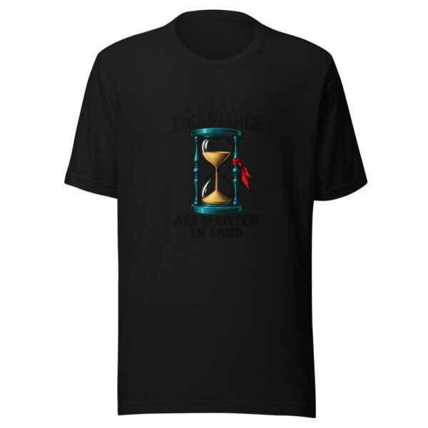 Pirate Deadlines Are Written In Sand Graphic Tee mockup 5 Pirate Deadlines Are Written In Sand Graphic Tee mockup 5