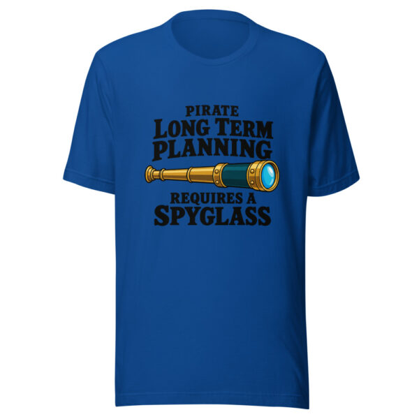 Pirate Long Term Planning Requires A Spyglass Graphic Tee mockup 3 Pirate Long Term Planning Requires A Spyglass Graphic Tee mockup 3