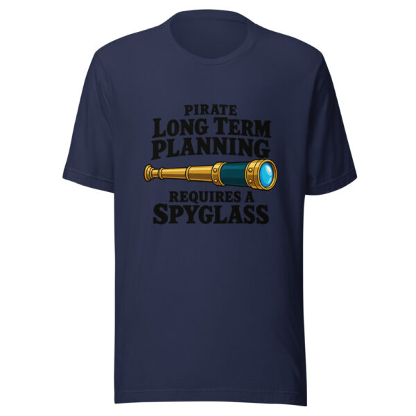 Pirate Long Term Planning Requires A Spyglass Graphic Tee mockup 6 Pirate Long Term Planning Requires A Spyglass Graphic Tee mockup 6