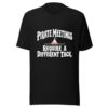Pirate Meetings Require A Different Tack Graphic Tee mockup 4 Pirate Meetings Require A Different Tack Graphic Tee mockup 4