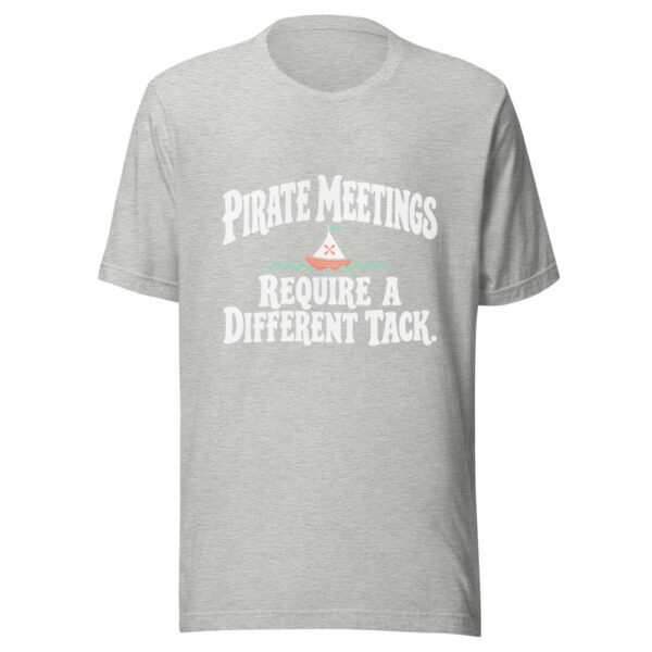 Pirate Meetings Require A Different Tack Graphic Tee mockup 7 Pirate Meetings Require A Different Tack Graphic Tee mockup 7