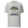Pirate Navigation Leaves Room For Interpretation Graphic Tee mockup 7 Pirate Navigation Leaves Room For Interpretation Graphic Tee mockup 7