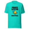 Pirate Notifications Arrive By Bell Graphic Tee mockup 1 Pirate Notifications Arrive By Bell Graphic Tee front view