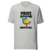Pirate Notifications Arrive By Bell Graphic Tee mockup 7 Pirate Notifications Arrive By Bell Graphic Tee mockup 7