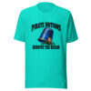 Pirate Notions Survive The Ocean Graphic Tee mockup 1 Pirate Notions Survive The Ocean Graphic Tee front view