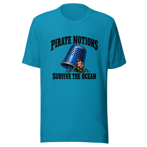 Pirate Notions Survive The Ocean Graphic Tee mockup 2 Pirate Notions Survive The Ocean Graphic Tee mockup 2