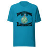 Pirate Pensions Pay In Float Benefits Graphic Tee mockup 1 Pirate Pensions Pay In Float Benefits Graphic Tee front view