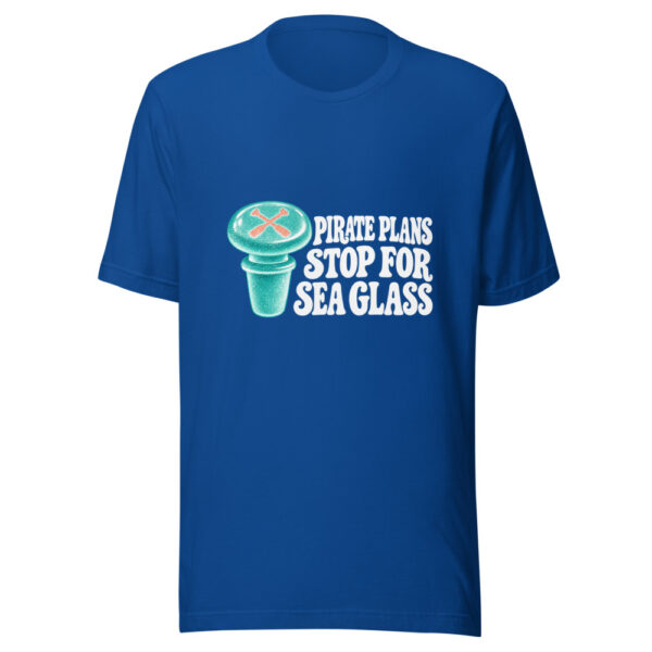 Pirate Plans Stop For Sea Glass Graphic Tee mockup 3 Pirate Plans Stop For Sea Glass Graphic Tee mockup 3