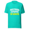 Pirate Progress Is Measured In Knots Graphic Tee mockup 2