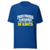 Pirate Progress Is Measured In Knots Graphic Tee mockup 3