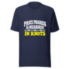 Pirate Progress Is Measured In Knots Graphic Tee mockup 6
