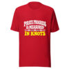 Pirate Progress Is Measured In Knots Graphic Tee mockup 8