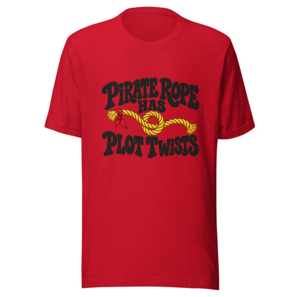 Pirate Rope Has Plot Twists Graphic Tee mockup 1 Pirate Rope Has Plot Twists Graphic Tee front view